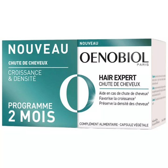 Oenobiol Hair Expert Hair Loss 2 x 60 Capsules - OzHealthStandard