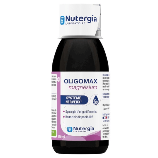 OLIGOMAX Magnesium 56 mg 150ml - Laboratoire Nutergia - OzHealthStandard
