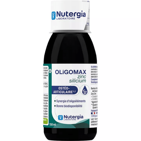 Oligomax Zinc-Silicium Nutergia Ostéo-Articulaire 150 ml - OzHealthStandard