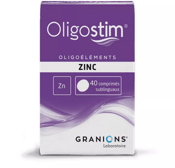 Oligostim Zinc 40 tablets Granions - OzHealthStandard