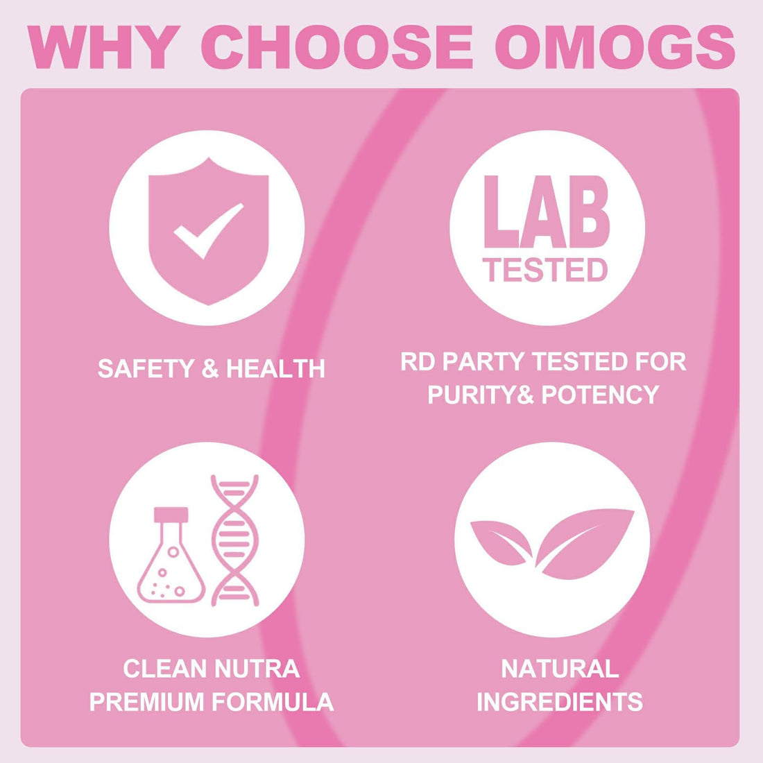 OMOGS Collagen Peptides Powder, with Prebiotics & Cranberry Extract -Hydrolyzed Collagen Peptides Support Hair, Skin, Nail, Bone & Digestive Health - OzHealthStandard