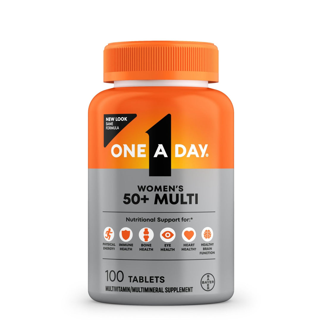 One A Day Multivitamin for Women 50 and Over Tablets, Womens Multivitamin 50 plus with Vitamins D, C, E, Zinc & Biotin, Daily Vitamins - OzHealthStandard
