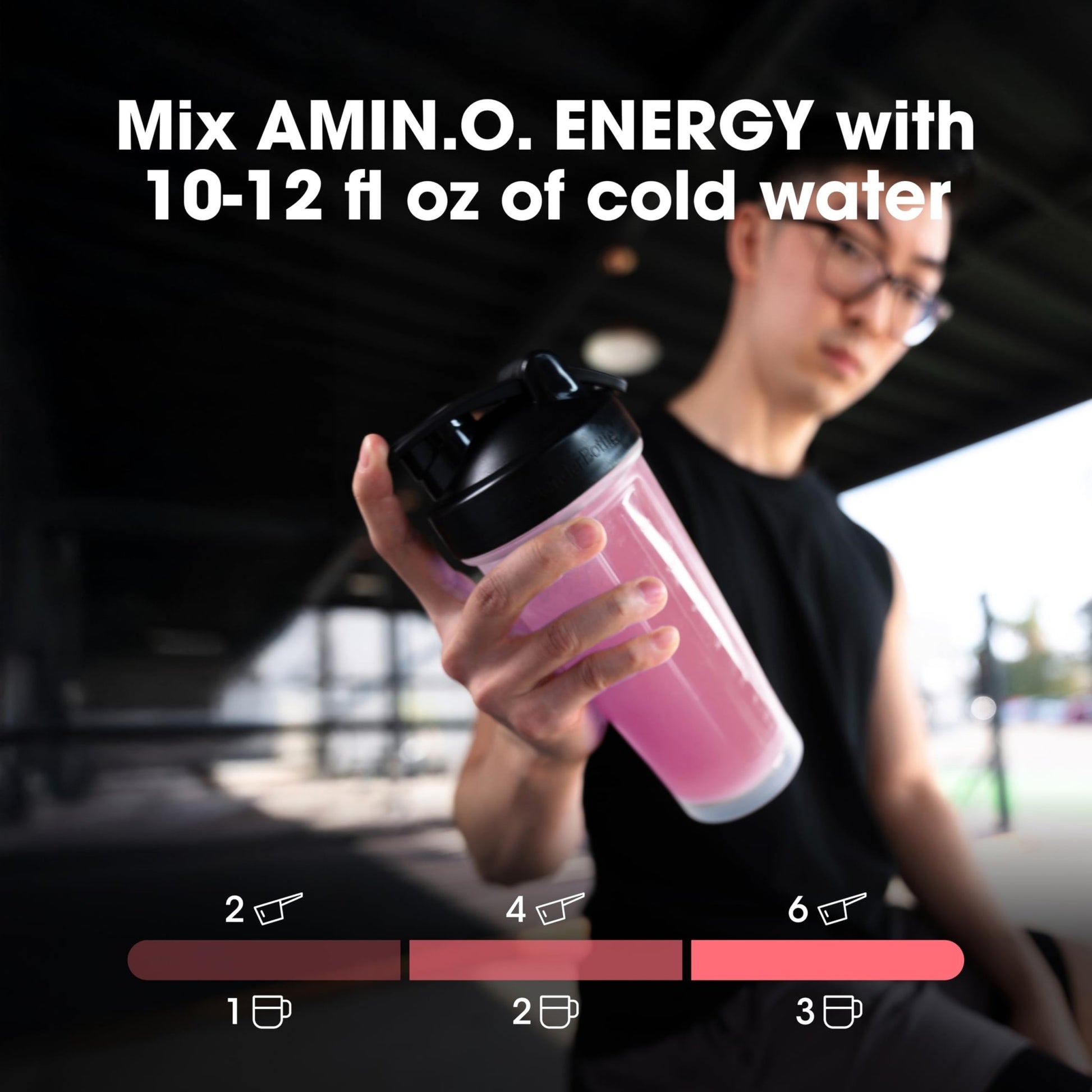 Optimum Nutrition Amino Energy Powder Plus Focus, with BCAA, Electrolytes, and Caffeine, Strawberry Burst, 65 Servings - OzHealthStandard