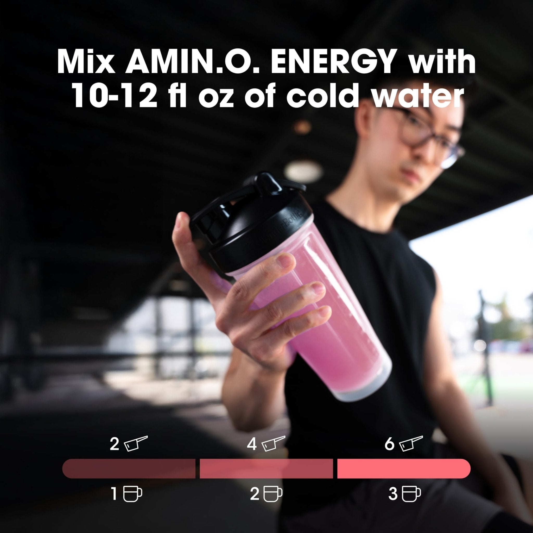Optimum Nutrition Amino Energy Powder Plus Focus, with BCAA, Electrolytes, and Caffeine, Strawberry Burst, 65 Servings - OzHealthStandard