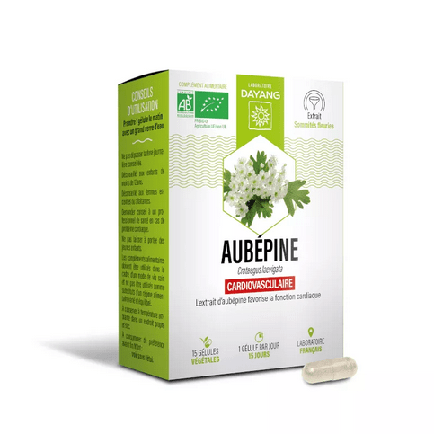 Organic hawthorn capsules - DAYANG - OzHealthStandard