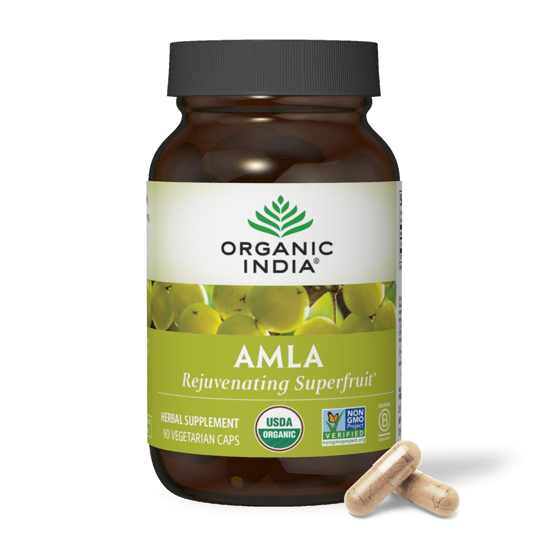 ORGANIC INDIA Amalaki Herbal Vitamin Supplement - Immune Support, Vitamin C, Vegan, Gluten-Free, Kosher, Ayurvedic, Antioxidant - OzHealthStandard