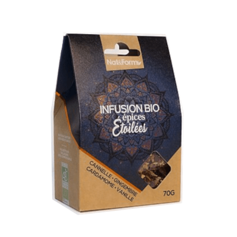 Organic star spices infusion NAT & FORM 70g sachet - OzHealthStandard
