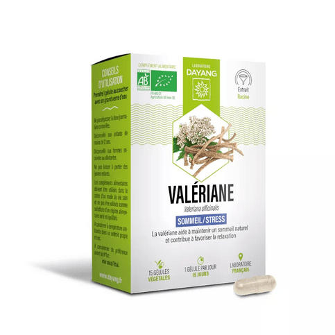 Organic Valerian 15 capsules - DAYANG - OzHealthStandard
