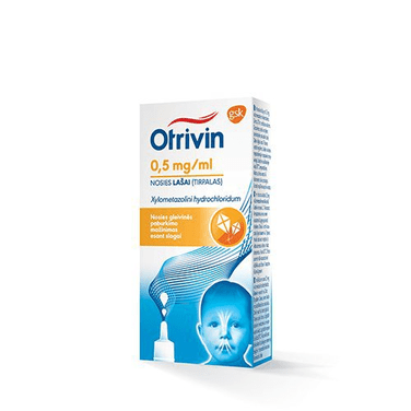 Otrivin 0.05% nasal drops, 10 ml - OzHealthStandard