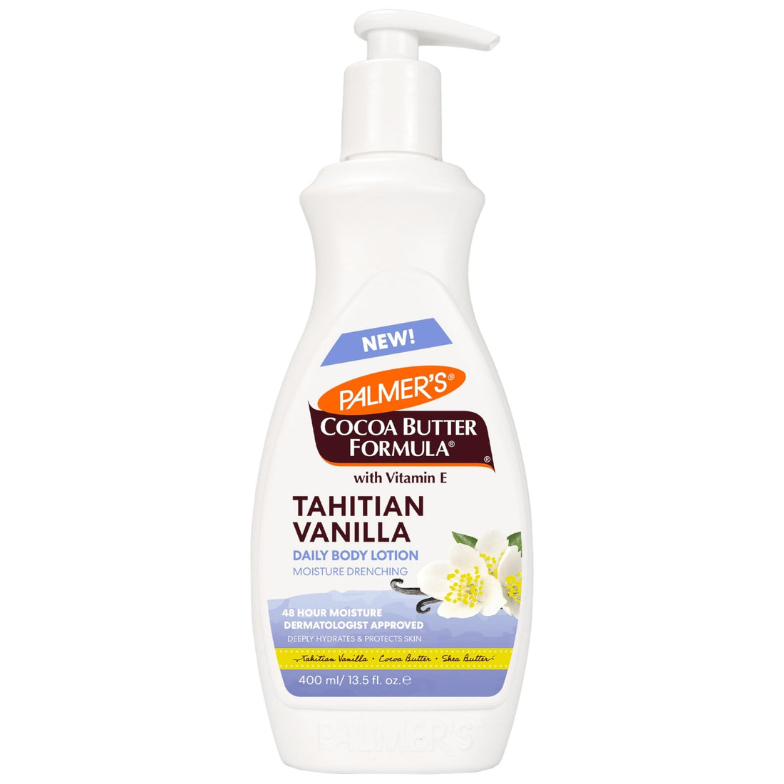 Palmer's Cocoa Butter Formula Tahitian Vanilla Body Lotion, 13.5 Oz, Daily Moisturizing Lotion for Dry Skin with Shea Butter & Vitamin E - OzHealthStandard