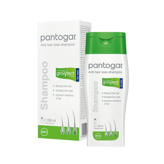 PANTOGAR Shampoo for Men 200ml - Reduces Hair Loss & Increases Growth - OzHealthStandard
