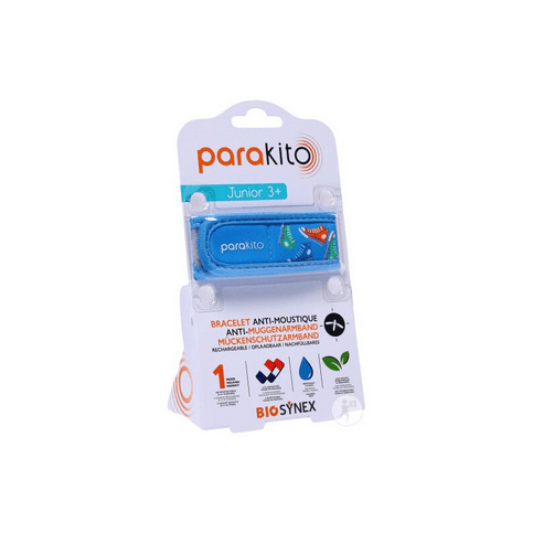 Parakito rechargeable mosquito repellent kid bracelet with "sneakers" patterns - OzHealthStandard