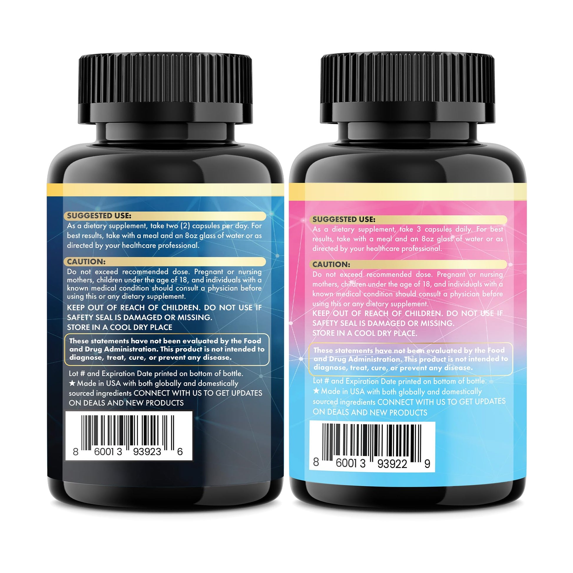 Parrox Shining Serenity Set, Cortisol Support with Ashwagandha, L-Theanine, Magnesium, Lions Mane, GABA, Bacopa Monnieri, Collagen I, II, III, V, X, Folate, Biotin, Keratin, Hyaluronic Acid, Quercetin - OzHealthStandard