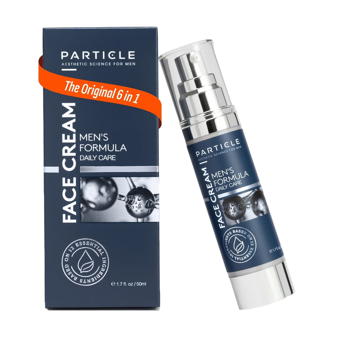 Particle 6-in-1 Face Cream for Men, Men’s Daily Hydrating Moisturizer with Vitamin c - OzHealthStandard