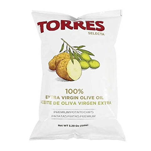 Patatas Fritas Torres Olive Oil Premium Potato Chips Big Bag 150g/5.29 Ounce - OzHealthStandard