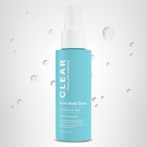 Paula's Choice CLEAR Exfoliating Back & Body Acne Spray, Bacne Spray with 2% BHA Salicylic Acid Back Acne Treatment for Clogged Pores - OzHealthStandard