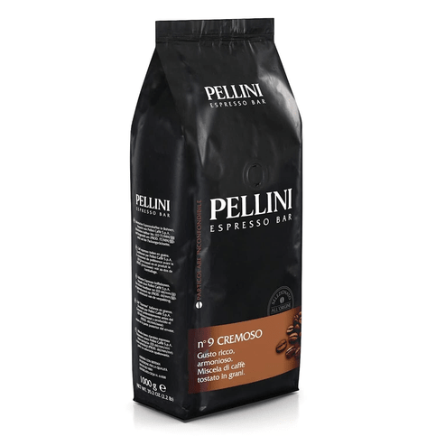 Pellini No.9 Cremeso Roasted Coffee Beans 1Kg - OzHealthStandard