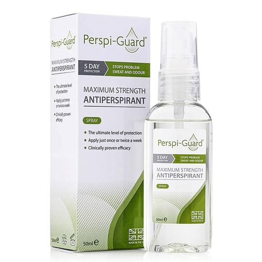 Perspiguard Maximum Strength Antiperspirant 50Ml - 5 Day Protection - OzHealthStandard