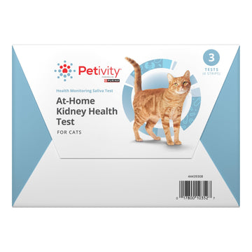 Petivity At-Home Kidney Health Test Kit for Cats — Quick Saliva Urea Test (2-Minute Home Check), Powered by Purina — Help Detect Early Kidney Changes - (Pack of 3) - OzHealthStandard