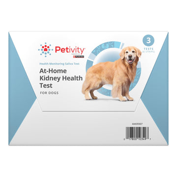 Petivity At-Home Kidney Health Test Kit for Dogs — Quick Saliva Urea Test (2-Minute Home Check), Powered by Purina — Help Detect Early Kidney Changes - (Pack of 3) - OzHealthStandard