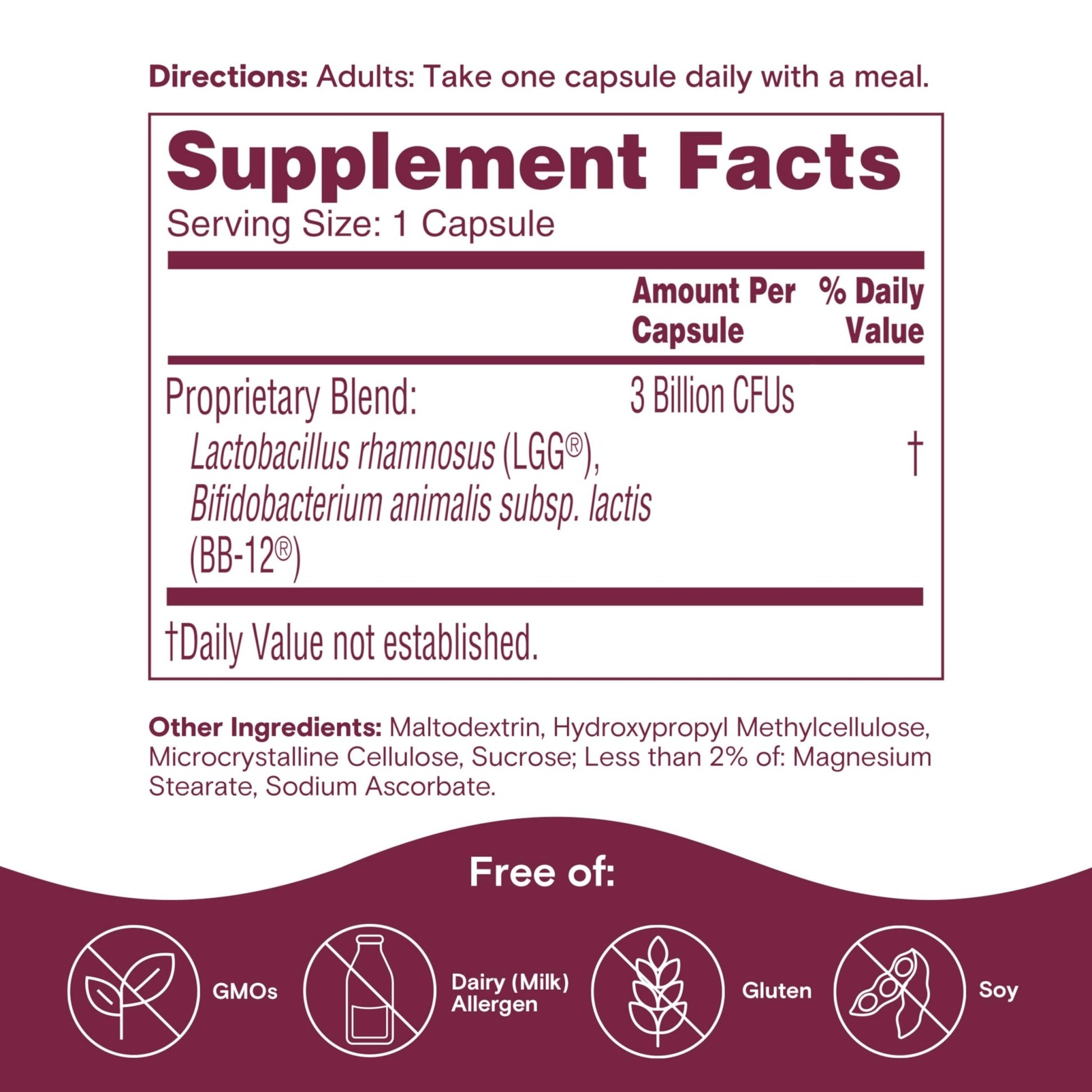 Phillips' Colon Health Daily Probiotic Capsules, 4-in-1 Symptom Defense to help defend against Occasional Gas, Bloating, Constipation, and Diarrhea, Daily Supplement, 60 Count - OzHealthStandard
