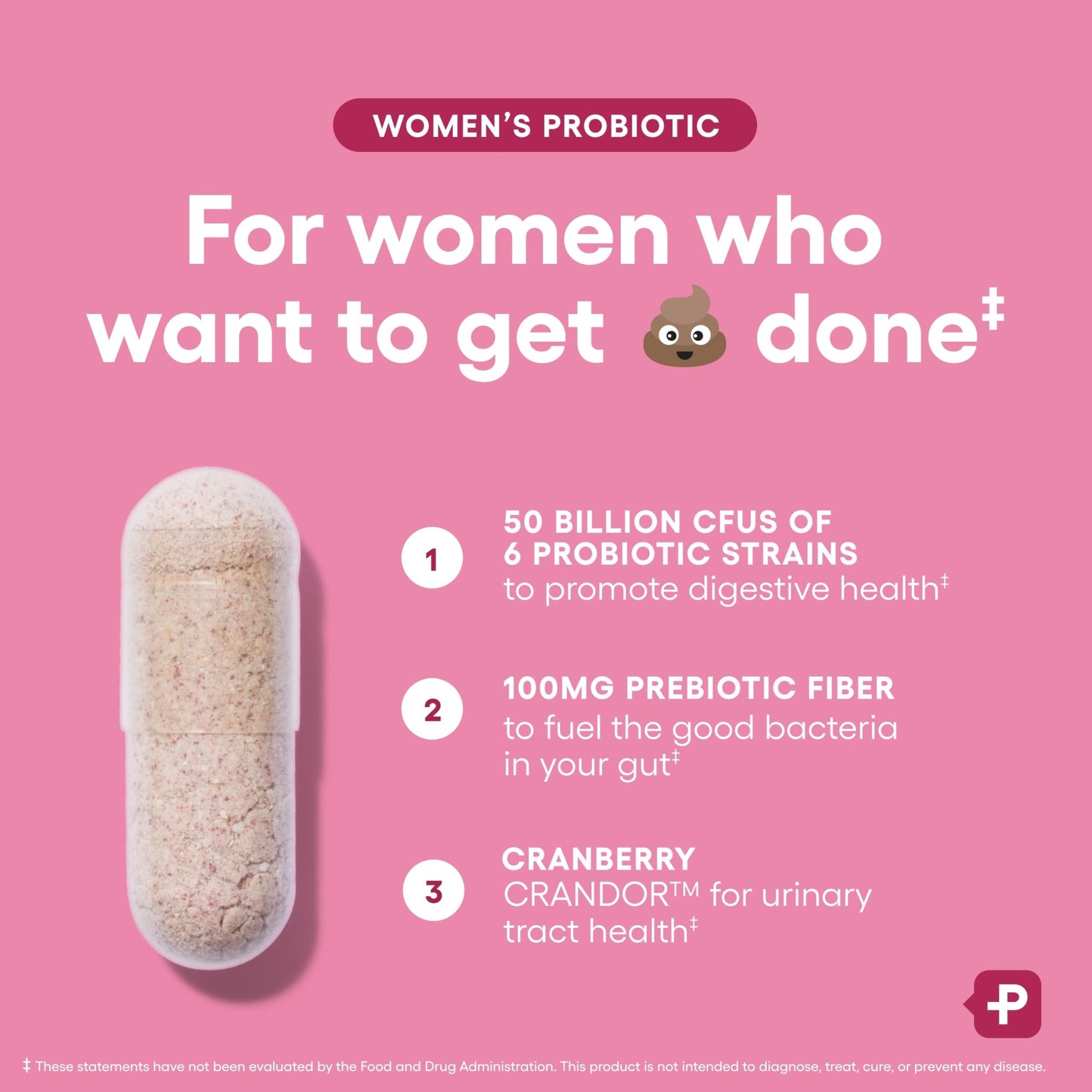 Physician's CHOICE Probiotics for Women - PH Balance, Digestive, UT, & Feminine Health - 50 Billion CFU - 6 Unique Strains for Her - Organic Prebiotics - OzHealthStandard
