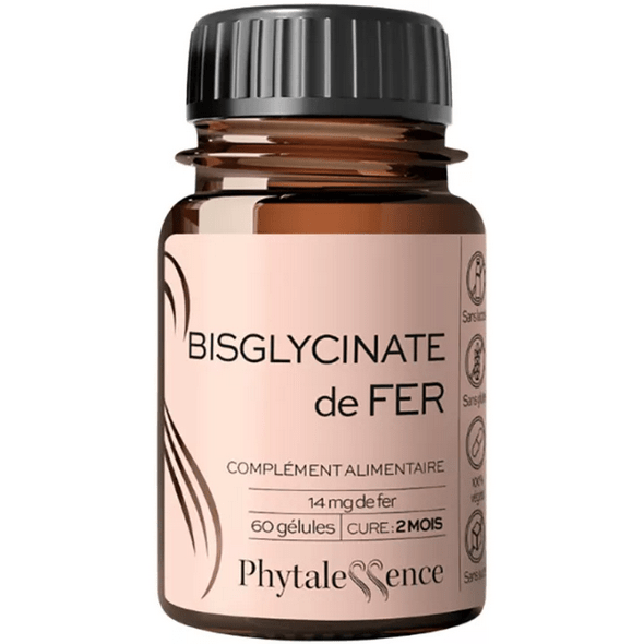 Phytalessence Iron Bisglycinate 60 capsules - OzHealthStandard