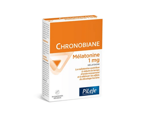 PILEJE - Chronobiane Melatonin 1 mg : Sleep Aid for Easier Falling Asleep 30 Tablets - OzHealthStandard