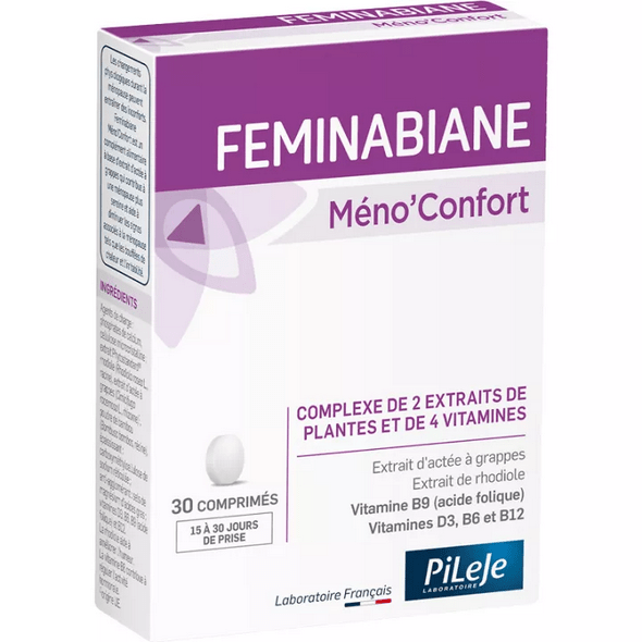 Pileje Feminabiane Méno'Confort 30 tablets - OzHealthStandard