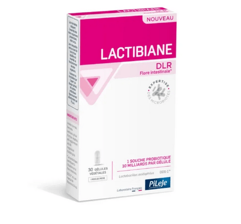 PILEJE LACTIBIANE DLR : Probiotic intestinal flora - 30 vegan capsules - OzHealthStandard
