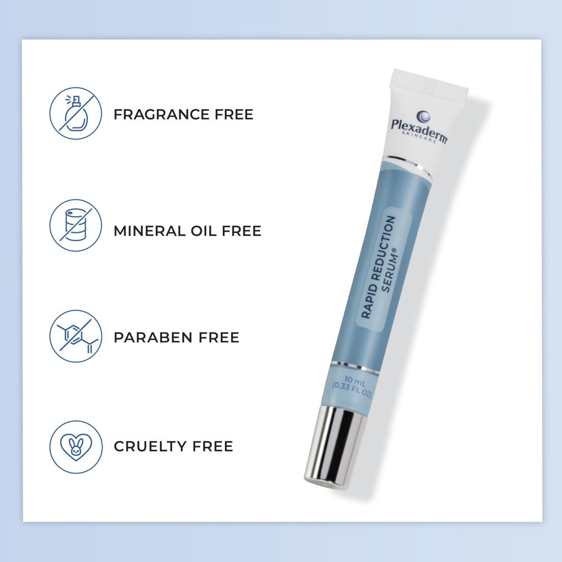 Plexaderm Rapid Reduction Eye Serum - Visibly Reduces Under-Eye Bags, Wrinkles, Dark Circles, Fine Lines & Crow's Feet Instantly - OzHealthStandard