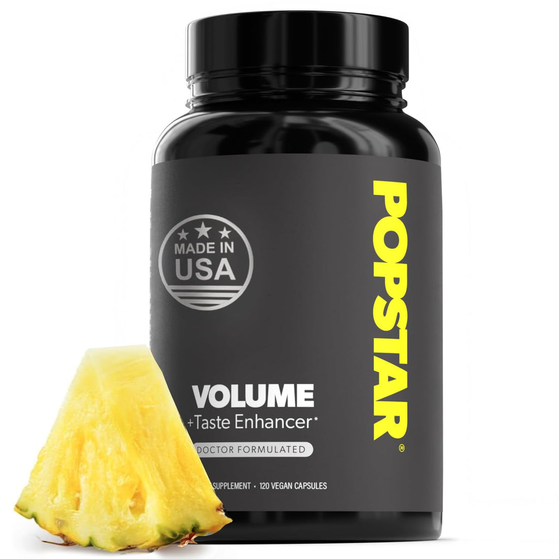 POPSTAR Labs Semen Volume Booster - Men's Semen Health & Fertility Supplement - Doctor Formulated to Increase Load Volume - Made in USA - Non-GMO, Organic - OzHealthStandard