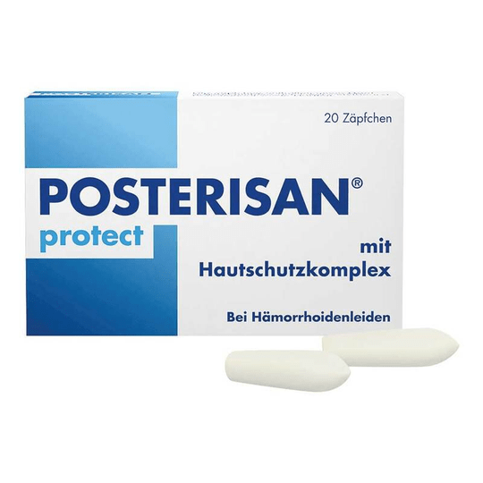 POSTERISAN® protect suppositories, 20 pcs - OzHealthStandard