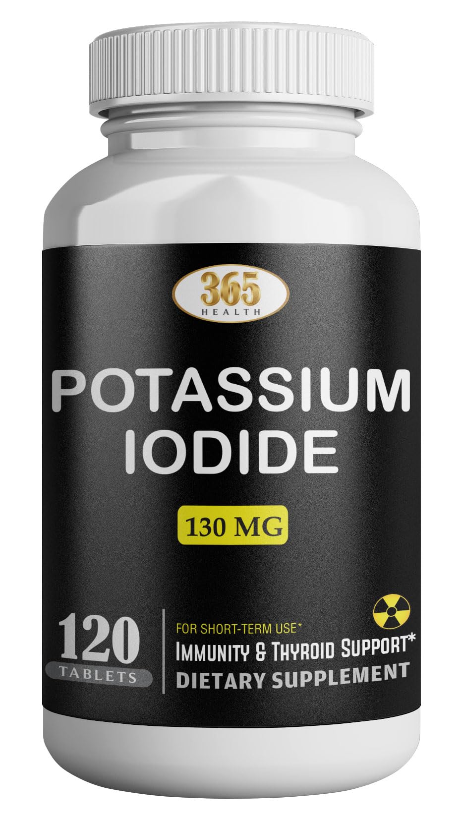 Potassium Iodide130 mg - KI Tablets- Potassium130 mg - USA Made Potassium Iodine Pills YODO Naciente - OzHealthStandard