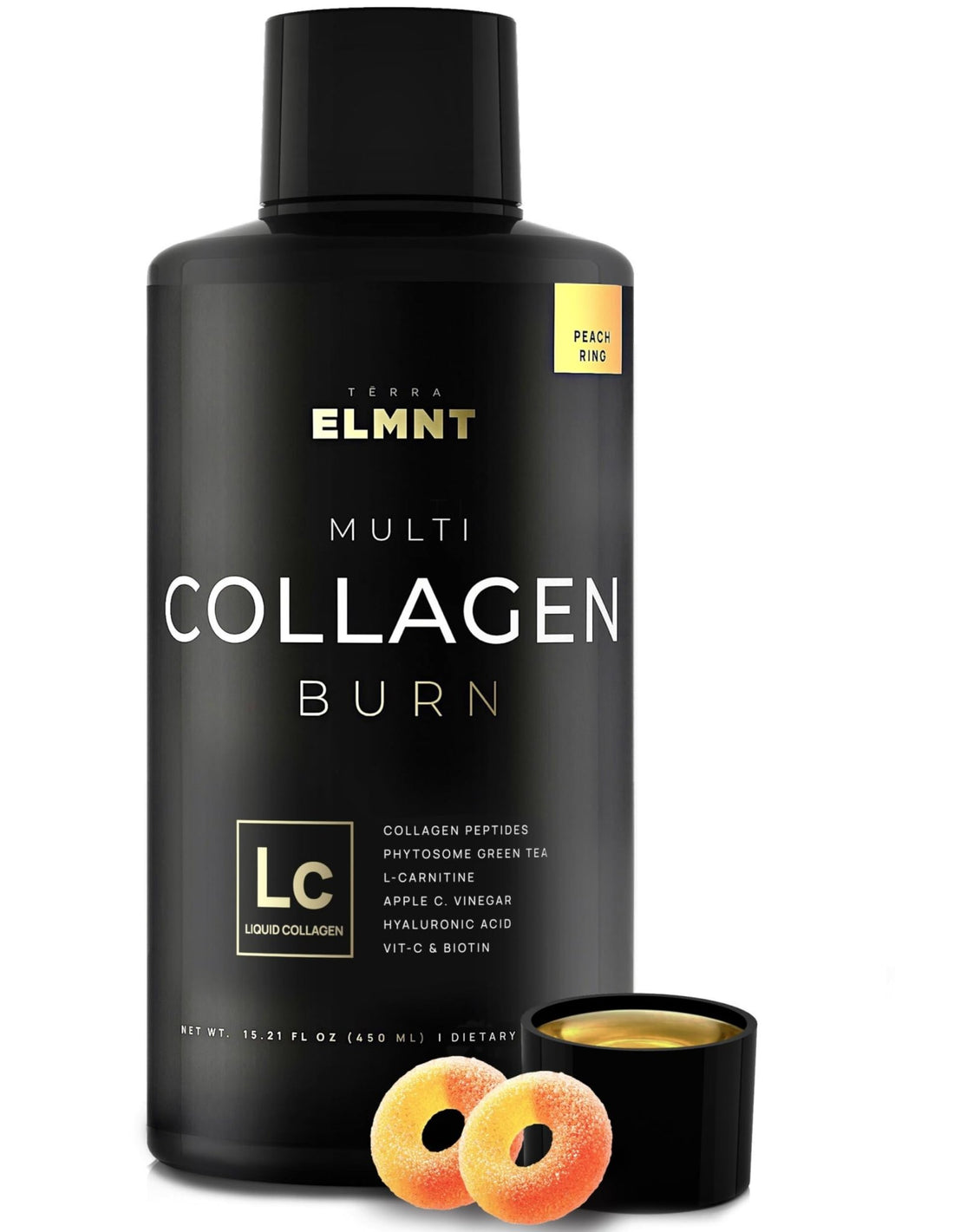 Premium Liquid Collagen for Women Weight Loss & Beauty w. Hyaluronic Acid, Biotin, L-Carnitine, Apple C Vinegar - Ultra Pure Multi Collagen Protein Shots Drink - OzHealthStandard