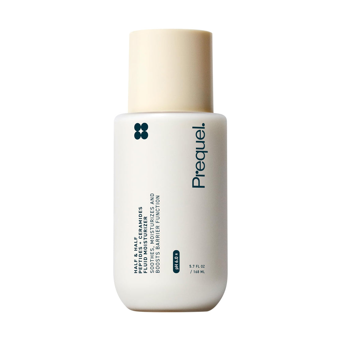 Prequel Skin Half and Half Fluid Moisturizer Face Cream. Lightweight Ceramide Peptide Lotion for All Skin Types - OzHealthStandard