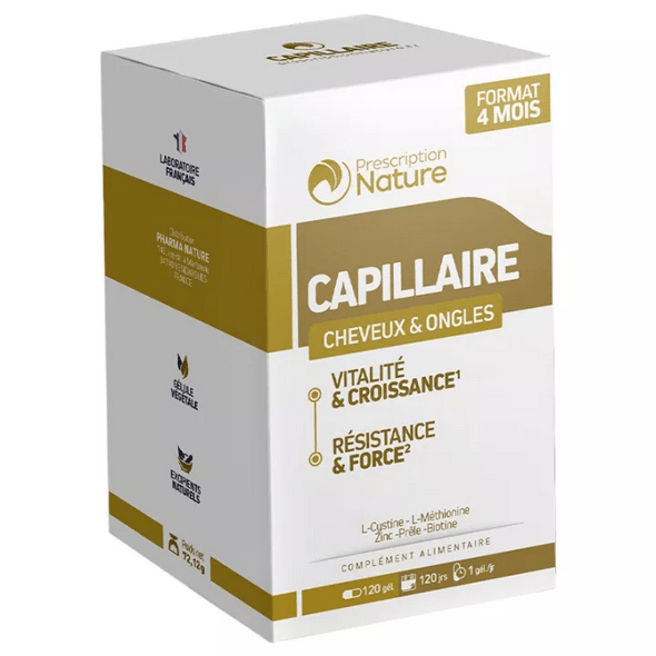 Prescription Nature Capillaire 120 Capsules - OzHealthStandard
