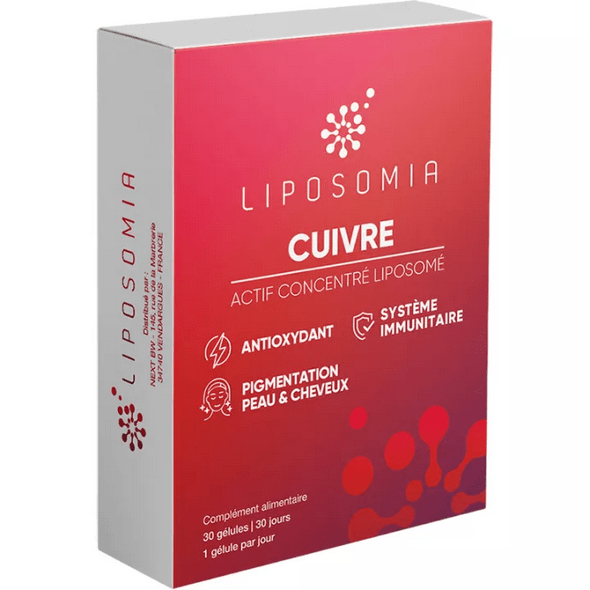 Prescription Nature Liposomia Copper 30 capsules - OzHealthStandard