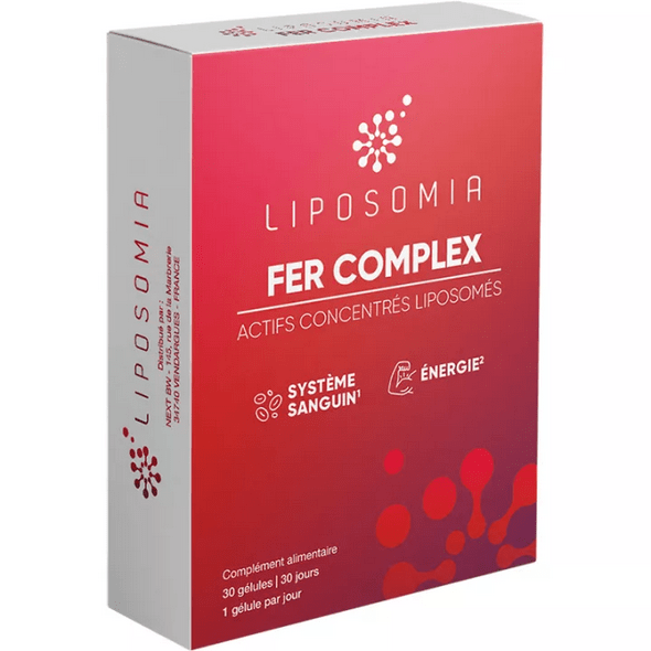 Prescription Nature Liposomia Iron Complex 30 capsules - OzHealthStandard