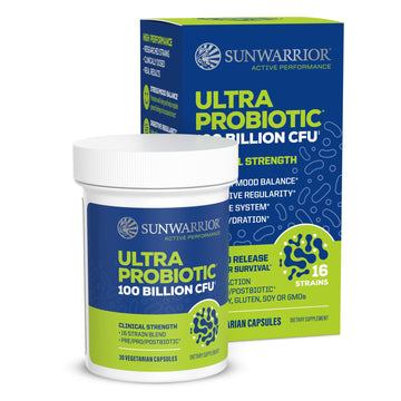 Probiotic for Gut Health 100 Billion CFU Probiotics Supplement Capsules 16 Strains Prebiotics + Postbiotics for Gut Immune & Colon Health Energy & Endurance Support Soy-Free Non-GMO 30 Capsule Serving - OzHealthStandard