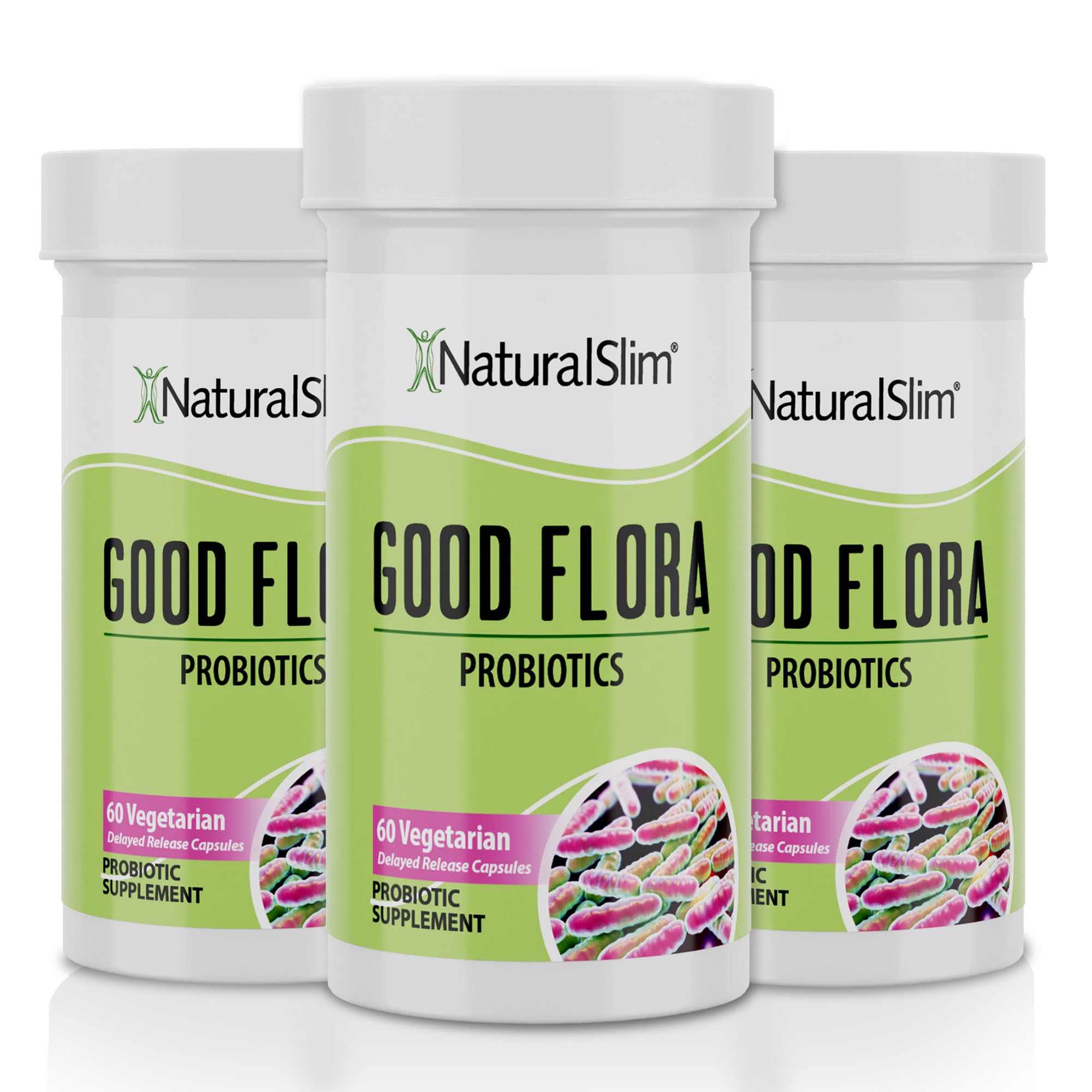 Probiotic Nutritional Supplements Gentle Formula Pro Biotics for Gut Health, Digestive Health, Immune Support, & De-Bloating for Women & Men, 7 Powerful Probiotic Strains, 60 Vegetarian Capsules 3 Pk - OzHealthStandard