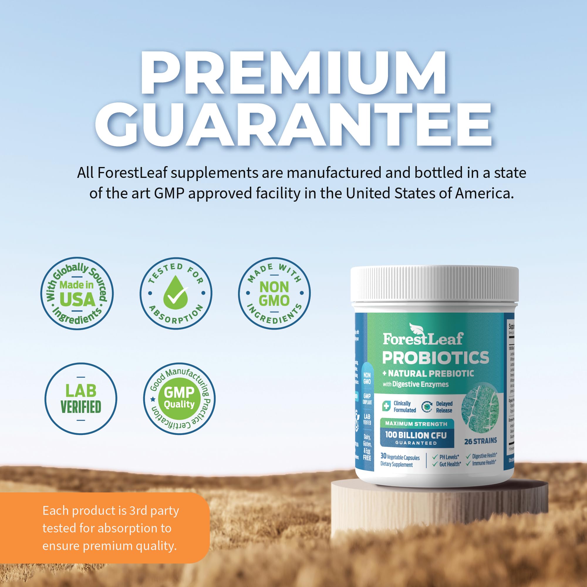 Probiotics for Men and Women, 100 Billion CFU, 26 Unique Strains, Men's and Women's Probiotic and Prebiotics Support Digestive Health, Gut Wellness, Energy, - OzHealthStandard