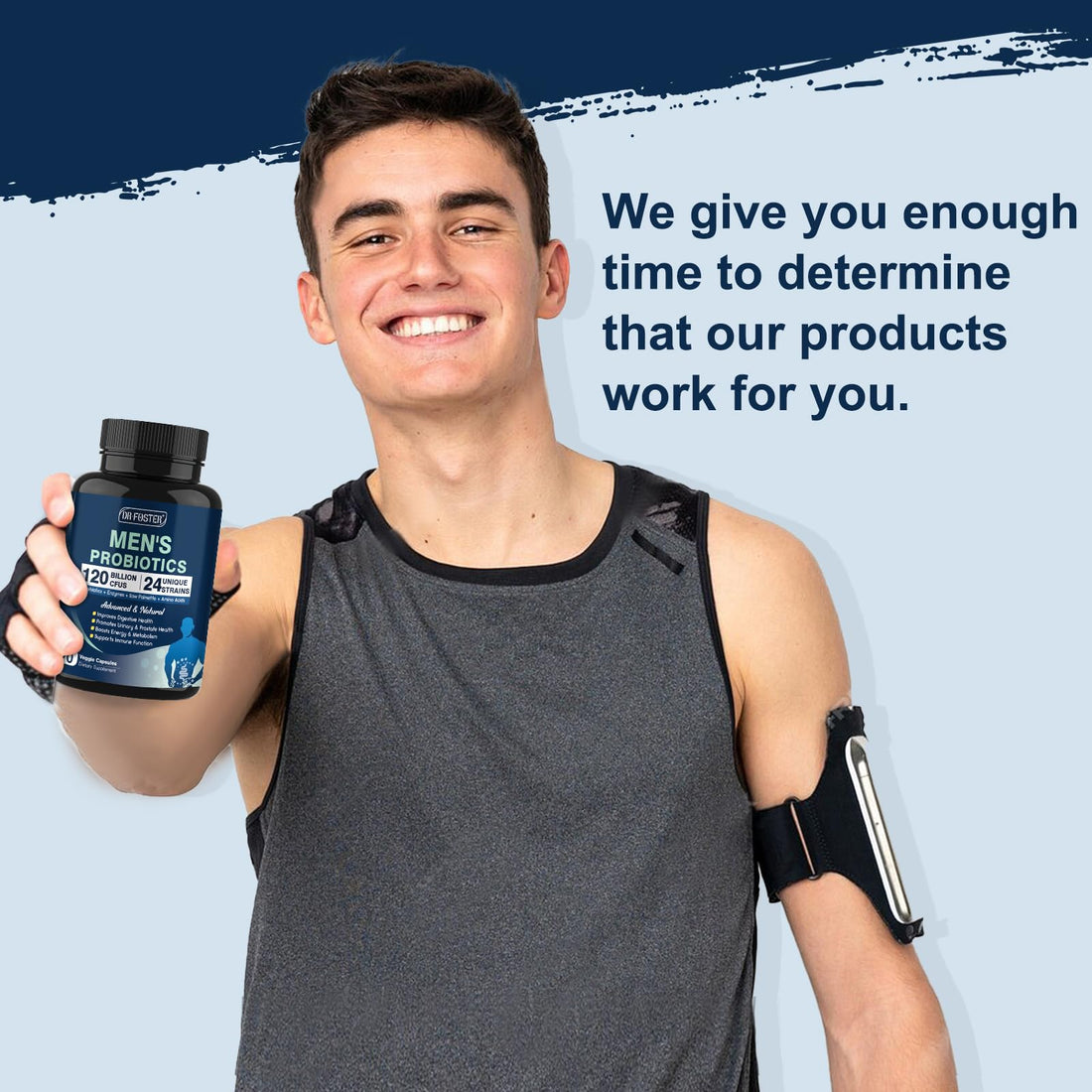 Probiotics for Men Digestive Health, 120 Billion CFUs Mens Probiotic with Digestive Enzymes & Prebiotics & Saw Palmetto & Cranberry for Gut, Prostate & Urinary - OzHealthStandard