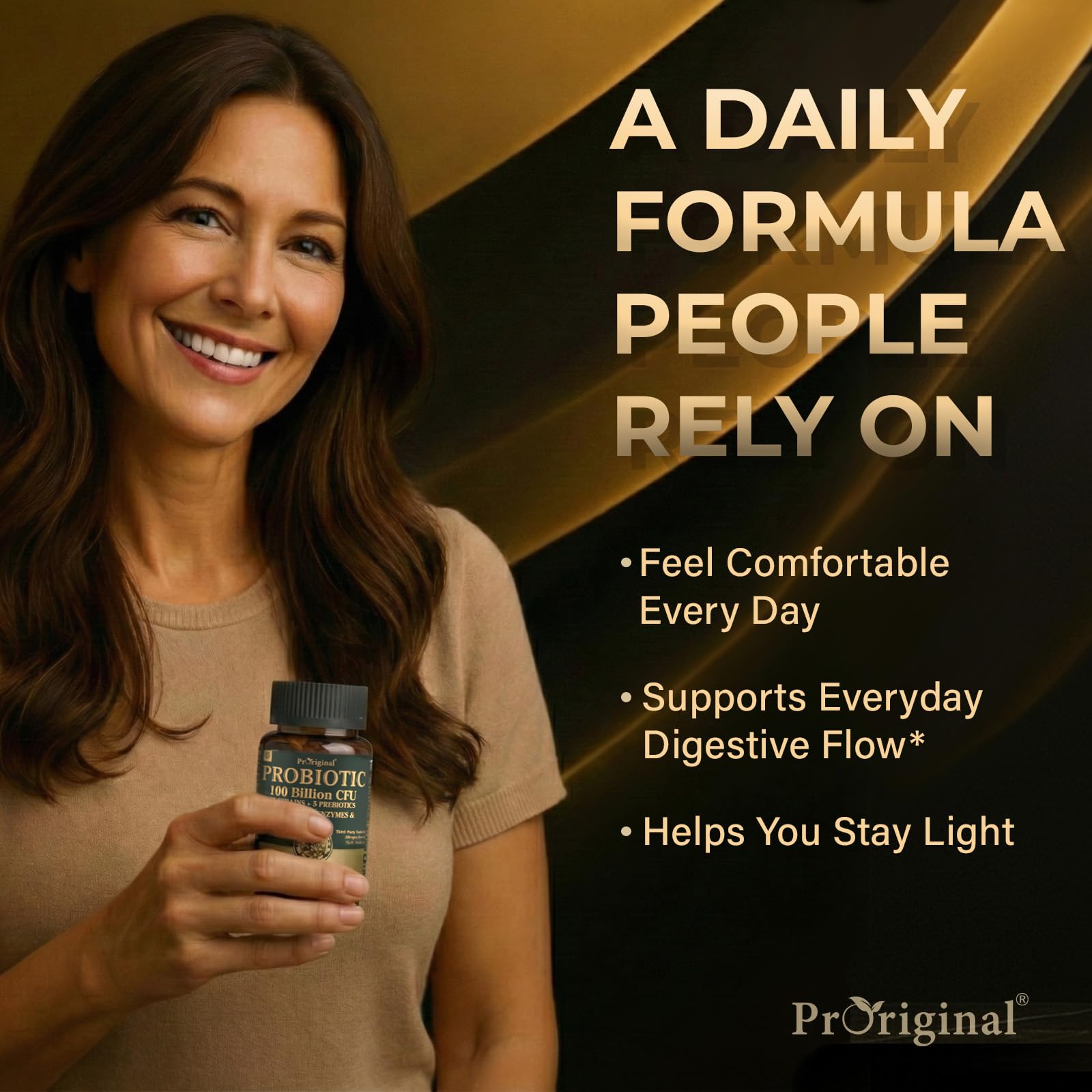 Probiotics with Prebiotics for Men and Women - 35 Strains Probiotics 100 Billion CFU for Gut & Digestive Health, Vegan Acidophilus Probiotic Supplement - OzHealthStandard