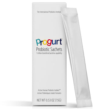 PROGURT 1 Trillion CFU Probiotic Sachets – Ultra Strength Human Probiotic Isolate – Shelf Stable Powder for Gut Restoration, Bloating & Immune Support – Vegan, Gluten Free – 5 Pack - OzHealthStandard