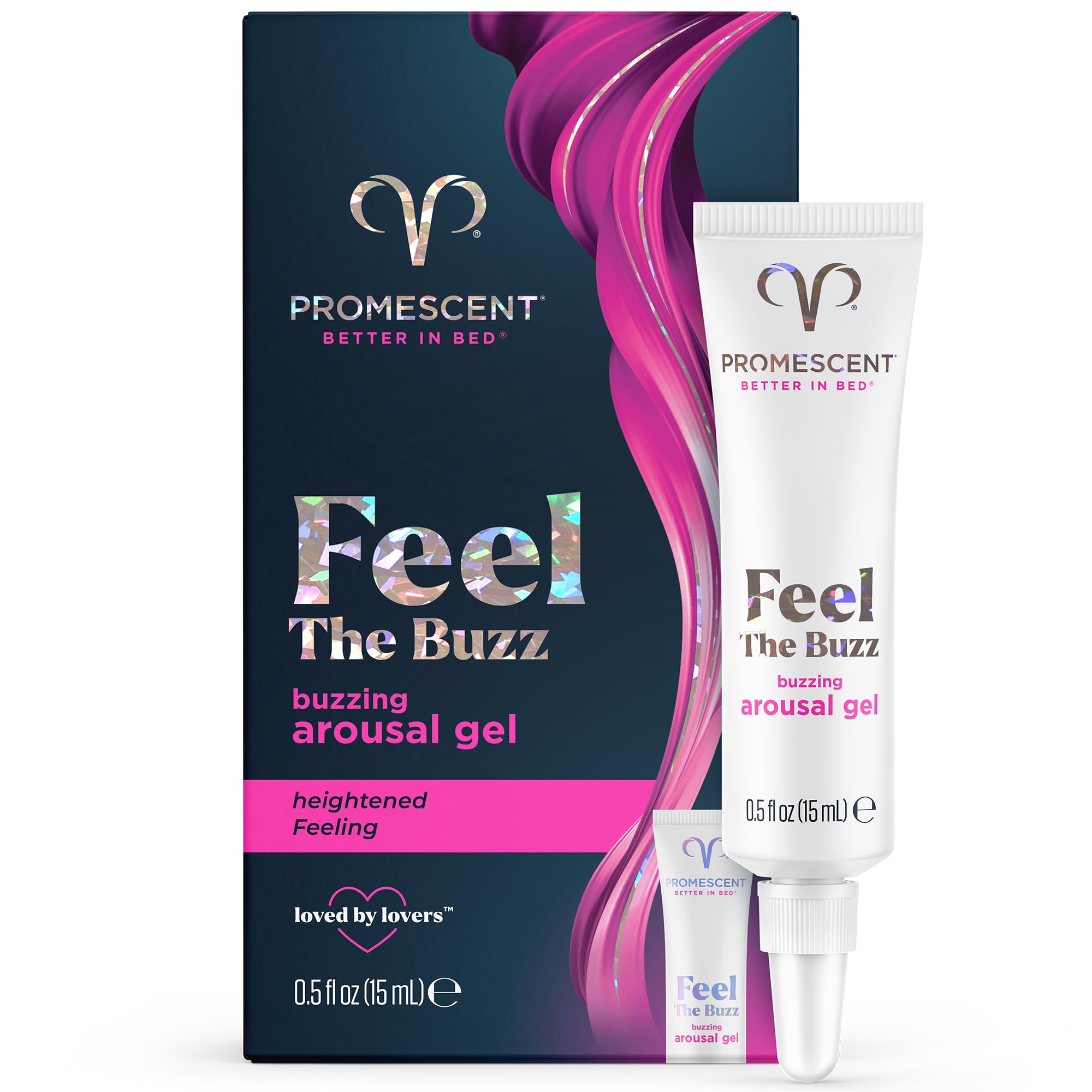 Promescent Buzzing Gel for Women – Arousal Enhancing Intimate Lubricant, Non-Sticky & Long-Lasting, Personal Lube for Increased Heightened Feeling, 75 Uses (15ml) - OzHealthStandard
