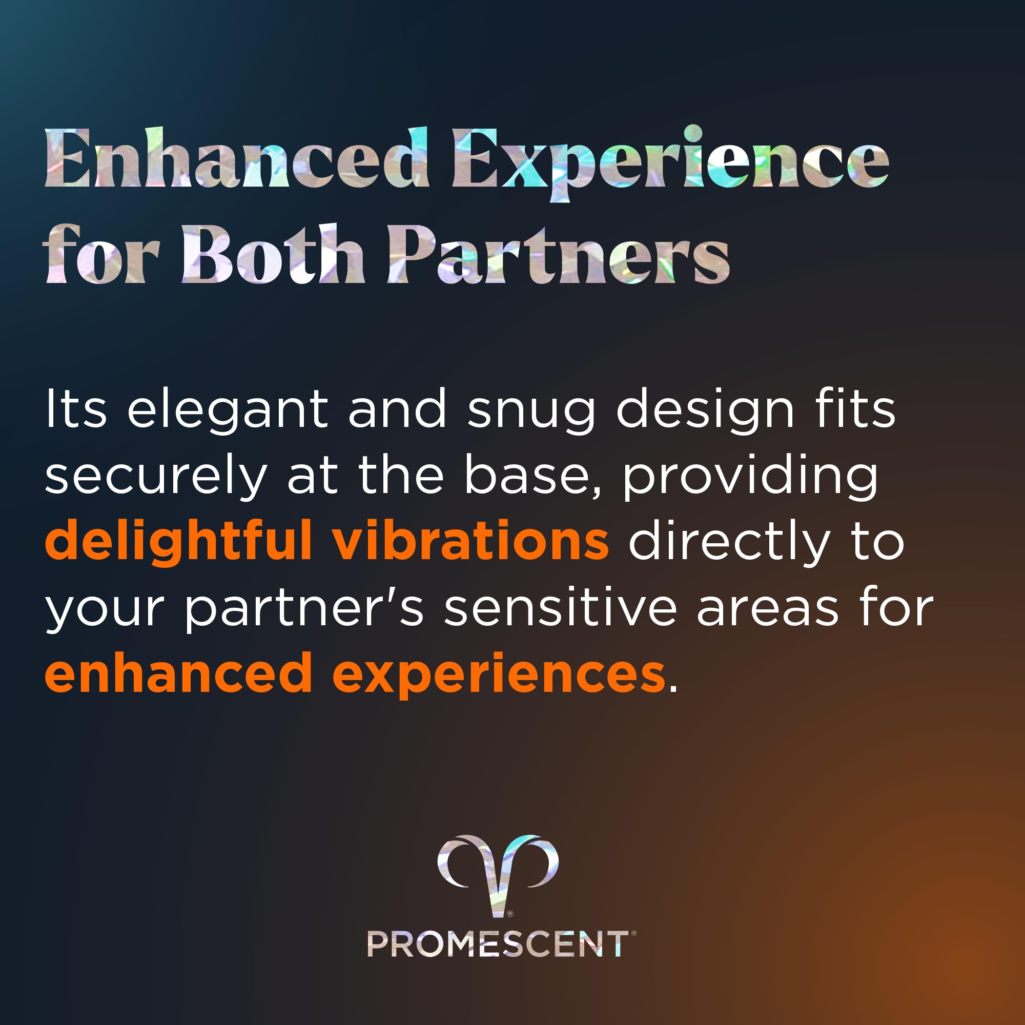 Promescent Cock Ring with 9 Vibrating Intensities, Sex Toys for Men, Penis Ring Vibrator for Better Erections, Silicone Sex Toy, Clitoral Stimulator for her, Intimate Couples Toys - OzHealthStandard