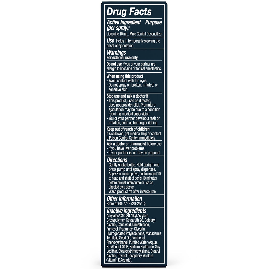 Promescent Desensitizing Delay Spray for Men Clinically Proven to Help You Last Longer in Bed, Prolong Climax for Him, 2.6 ml + Testosterone Booster for Men Supplement with KSM-66 Ashwagandha - OzHealthStandard