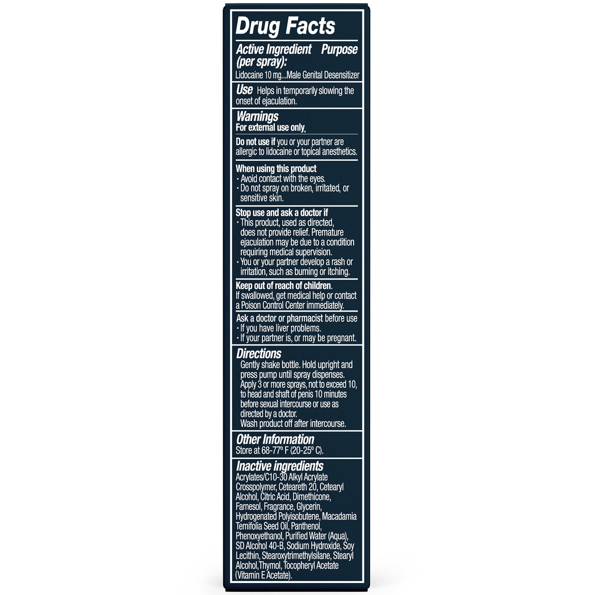 Promescent Desensitizing Delay Spray for Men Clinically Proven to Help You Last Longer in Bed, Prolong Climax for Him, 2.6 ml + Testosterone Booster for Men Supplement with KSM-66 Ashwagandha - OzHealthStandard
