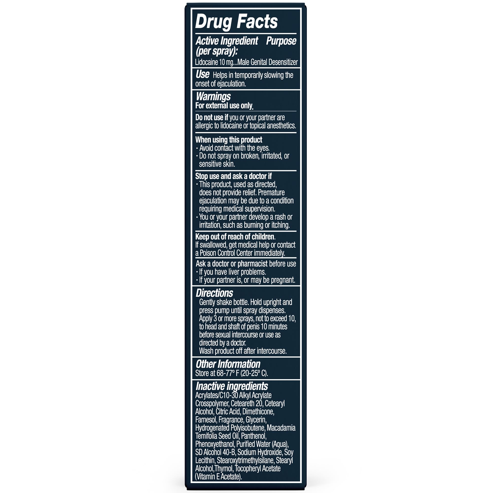 Promescent Desensitizing Delay Spray for Men Clinically Proven to Help You Last Longer in Bed, Prolong Climax for Him, 2.6 ml + Testosterone Booster for Men Supplement with KSM-66 Ashwagandha - OzHealthStandard